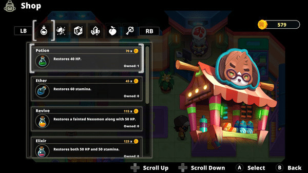 Игра Nexomon: Extinction, скриншот