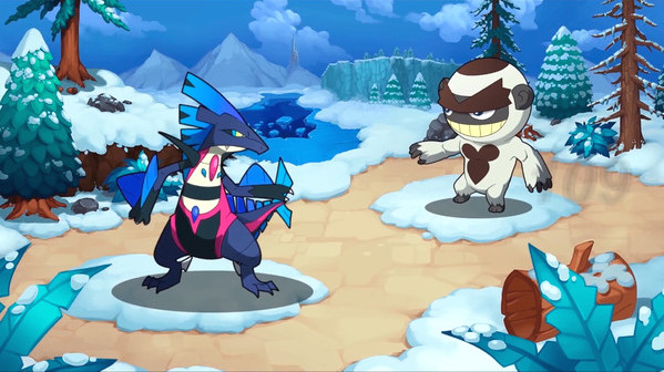 Игра Nexomon, скриншот