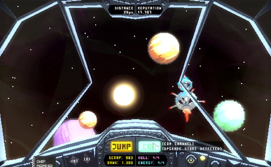 Игра NEXT JUMP: Shmup Tactics, скриншот