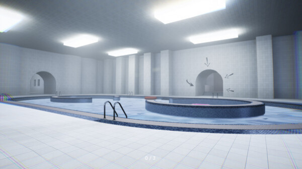 Игра Nextbots In The Backrooms, скриншот