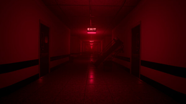 Игра Nextbots In The Backrooms, скриншот