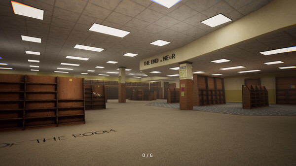 Игра Nextbots In The Backrooms, скриншот