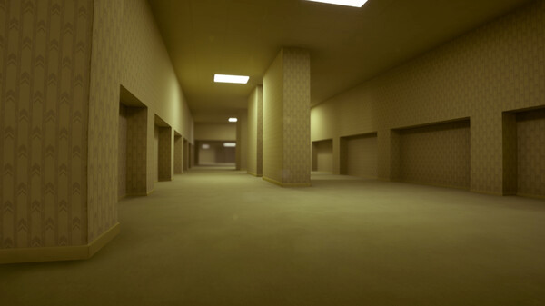 Игра Nextbots In The Backrooms, скриншот