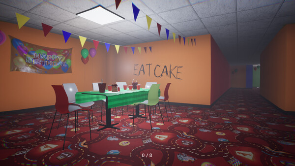 Игра Nextbots In The Backrooms, скриншот