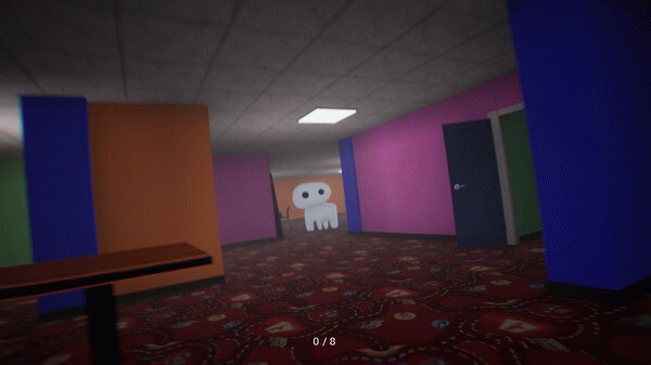 Игра Nextbots In The Backrooms, скриншот