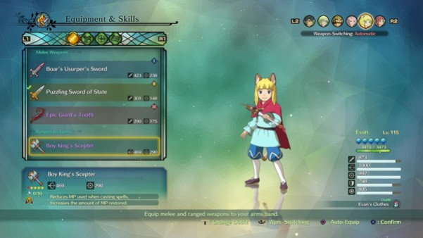 Игра Ni no Kuni II: REVENANT KINGDOM - The Lair of the Lost Lord, скриншот