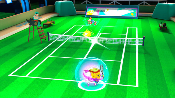 Игра Nickelodeon Extreme Tennis: Next!, скриншот