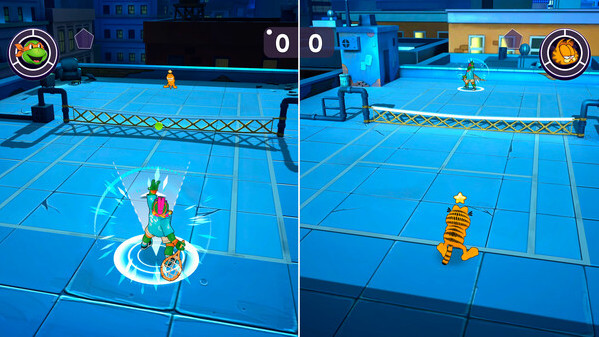 Игра Nickelodeon Extreme Tennis: Next!, скриншот