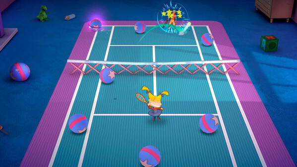 Игра Nickelodeon Extreme Tennis: Next!, скриншот
