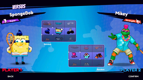 Игра Nickelodeon Extreme Tennis: Next!, скриншот