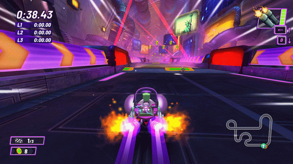 Игра Nickelodeon Kart Racers 2: Grand Prix, скриншот