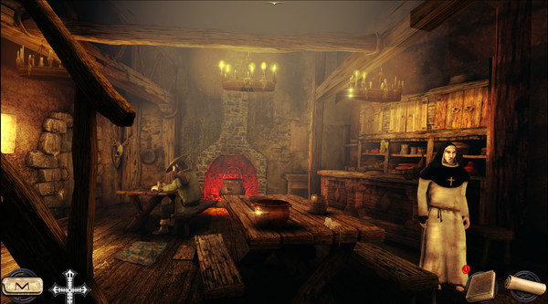 Игра Nicolas Eymerich The Inquisitor Book II : The Village, скриншот
