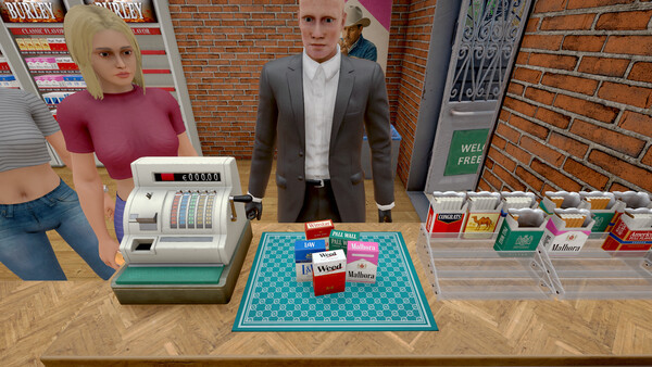 Игра Nicotine Merchant Simulator, скриншот