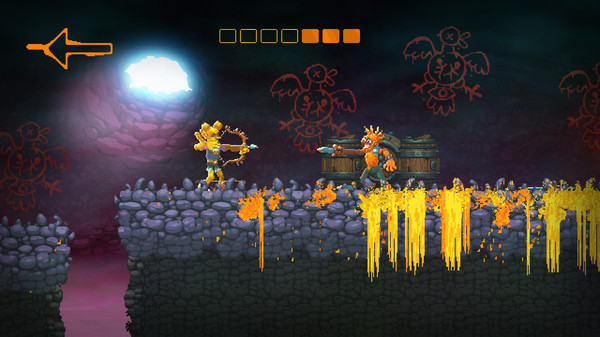Игра Nidhogg 2, скриншот