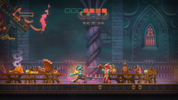 Игра Nidhogg 2, скриншот