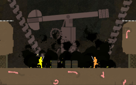 Игра Nidhogg, скриншот