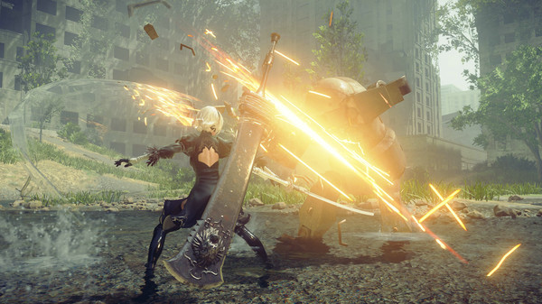 Игра NieR:Automata, скриншот