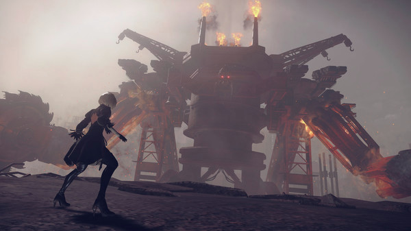 Игра NieR:Automata, скриншот