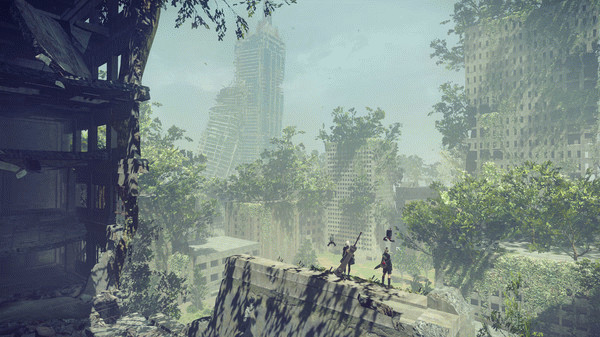 Игра NieR:Automata, скриншот