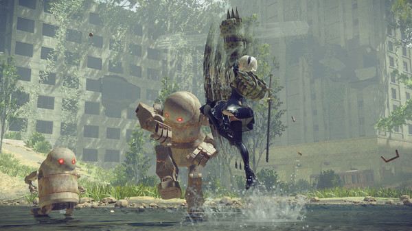 Игра NieR:Automata, скриншот