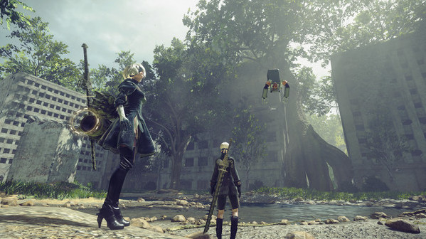 Игра NieR:Automata, скриншот