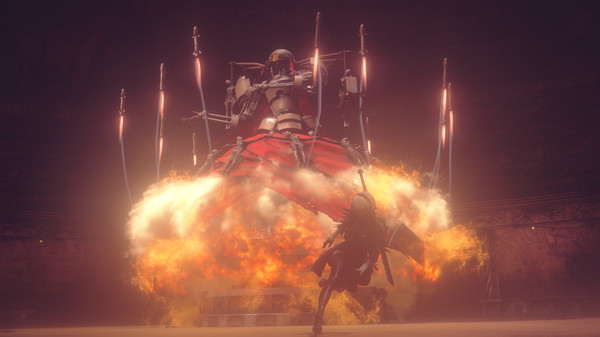 Игра NieR:Automata, скриншот