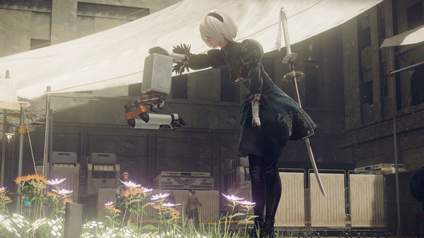 Игра NieR:Automata, скриншот