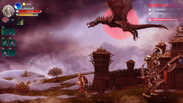 Игра Niffelheim Bloody Moon DLC, скриншот