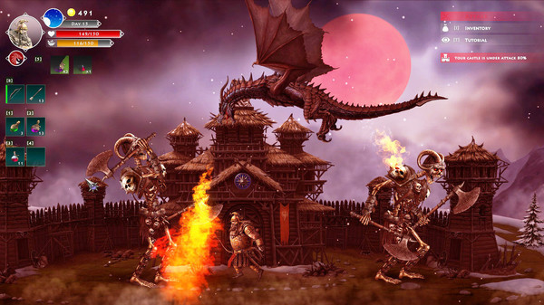 Игра Niffelheim Bloody Moon DLC, скриншот