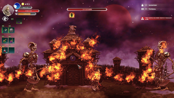 Игра Niffelheim Bloody Moon DLC, скриншот