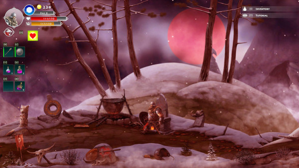 Игра Niffelheim Bloody Moon DLC, скриншот