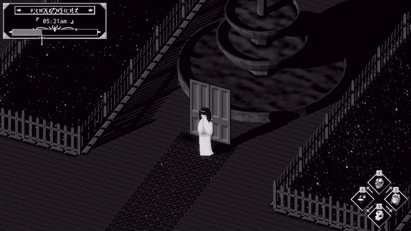 Игра Night Loops, скриншот