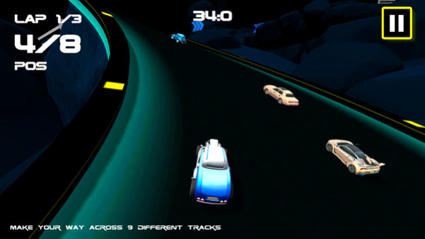 Игра Night Racer, скриншот