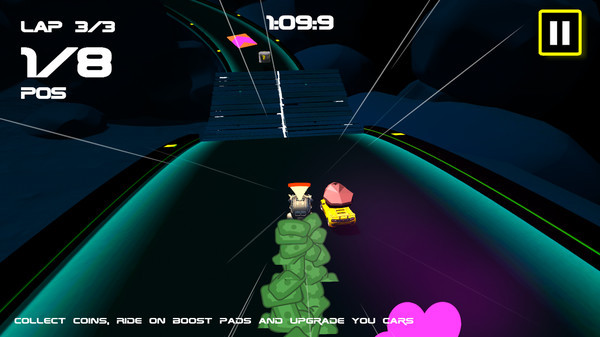 Игра Night Racer, скриншот