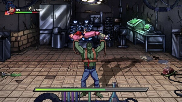 Игра Night Slashers: Remake, скриншот