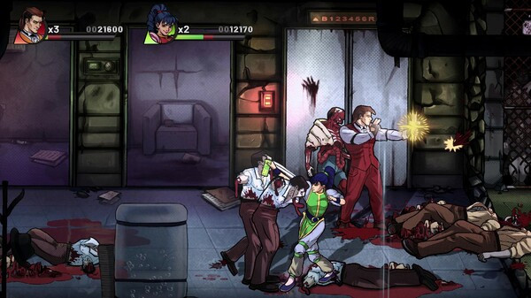 Игра Night Slashers: Remake, скриншот