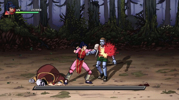 Игра Night Slashers: Remake, скриншот