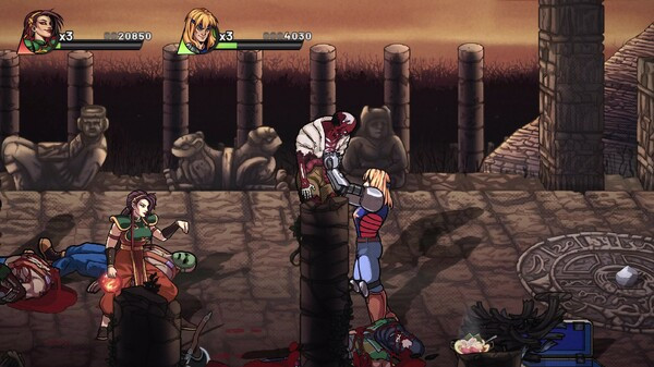 Игра Night Slashers: Remake, скриншот