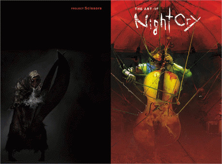 Игра NightCry Artbook, скриншот