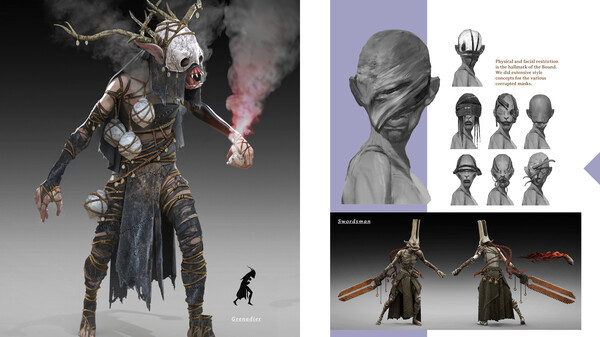 Игра Nightingale - Digital Art Book, скриншот