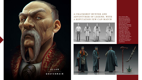 Игра Nightingale - Digital Art Book, скриншот