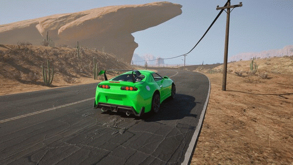 Игра Nightmare Drive, скриншот