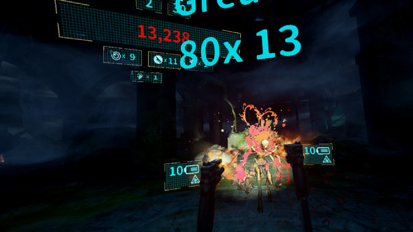 Игра Nightmare Grotto, скриншот
