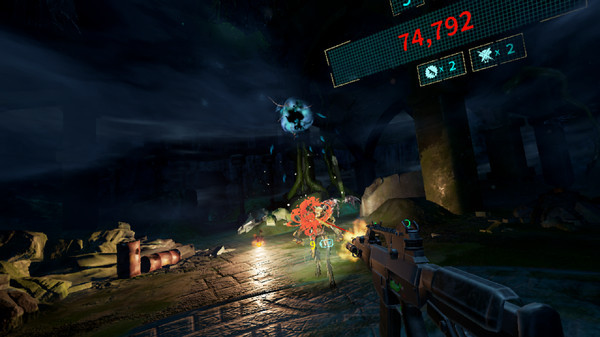 Игра Nightmare Grotto, скриншот