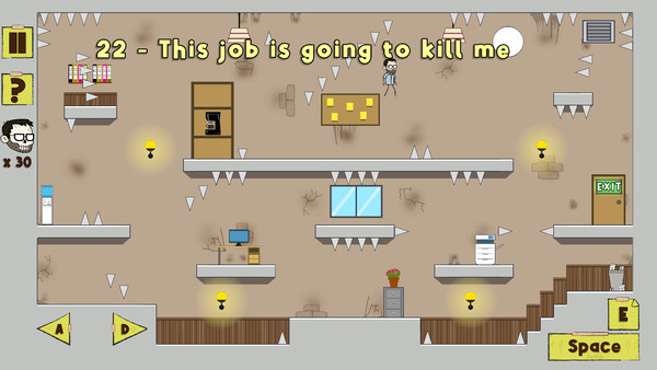 Игра Nightmare Job, скриншот