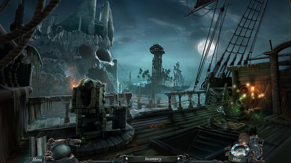 Игра Nightmares from the Deep: The Cursed Heart, скриншот
