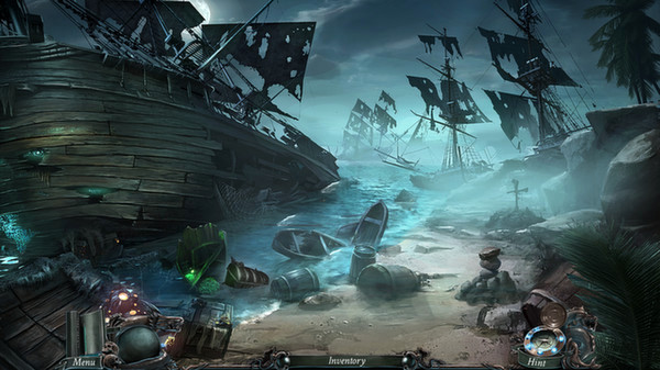 Игра Nightmares from the Deep: The Cursed Heart, скриншот