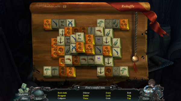 Игра Nightmares from the Deep: The Cursed Heart, скриншот
