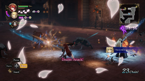 Игра Nights of Azure 2: Bride of the New Moon, скриншот