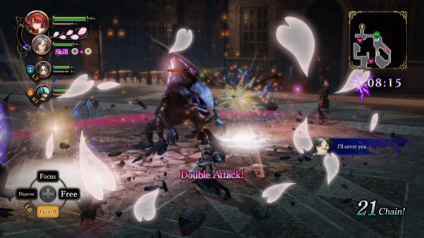 Игра Nights of Azure 2: Bride of the New Moon, скриншот